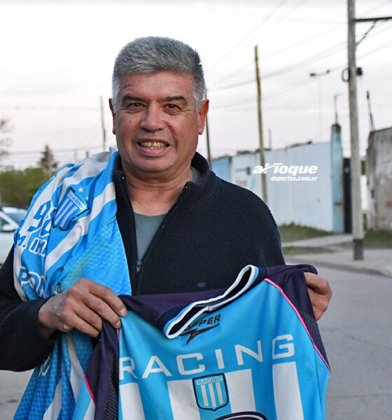 Haseney, entre la pasión por Racing y una historia que une a la Academia con Río Cuarto.