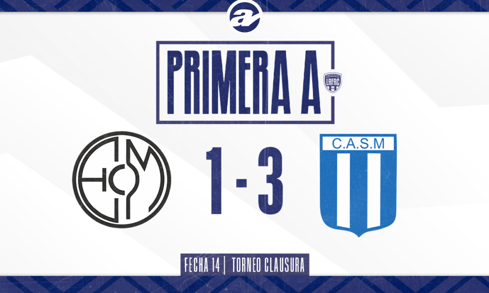 San Martín de Vicuña Mackenna derrotó 3-1 a Everton en Coronel Moldes en el inicio de la fecha 14 del Torneo Clausura y reaccionó rápido tras su caída en el clásico ante Belgrano. El “panza” perdió el invicto en condición de local.
