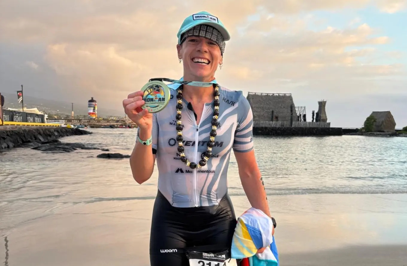 Gabriela Carena brilló en el Mundial de Ironman en Hawái: top 10 en su categoría y 36ª en la general.