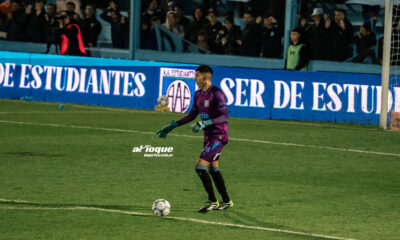 Lautaro Herrera debutó en Primera y fue el cuarto arquero de Estudiantes en la Liga Profesional.
